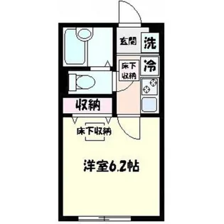 プラナス富岡【1階】の間取り