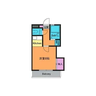 アルカディアマキ【2階】の間取り