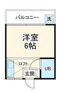 ヒルサイド【2階】の間取り
