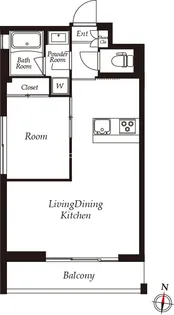 THE CLASS EXCLUSIVE RESIDENCE【1階】の間取り