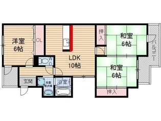 マンションアメニティPart2【4階】の間取り