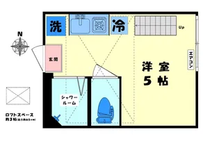 フェリスエポック【1階】の間取り