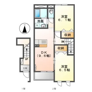 プランドール・ソフィア【2階】の間取り