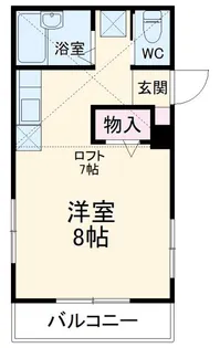 アフェット津田沼ミューズ【2階】の間取り