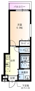 フジパレス下新庄駅南II番館【3階】の間取り