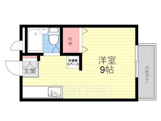 ハイツ翠苑【1階】の間取り