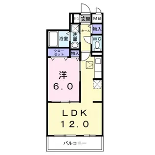 フラワーベル【1階】の間取り
