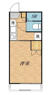 ハイツケンユー【1階】の間取り