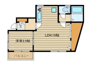 プチコーポ【3階】の間取り
