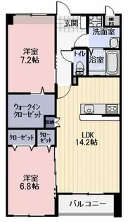 ELVITA【1階】の間取り