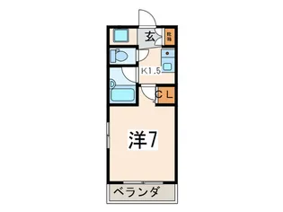 GROWS横浜妙蓮寺【1階】の間取り