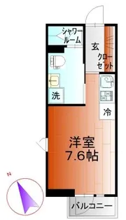 DAYBYDAY FUNABASHI【1階】の間取り