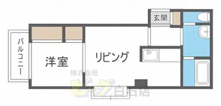 アクセス東札幌【6階】の間取り
