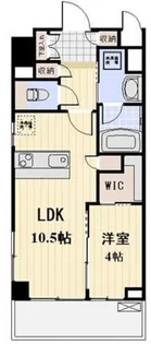 プロスペクト恩賜公園【2階】の間取り