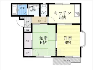 ヴェルドミール荻窪【2階】の間取り