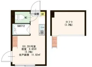 ハーモニーテラス上池袋II【1階】の間取り