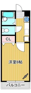コートジュール田中【3階】の間取り