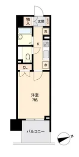 HF仙台長町レジデンス【8階】の間取り
