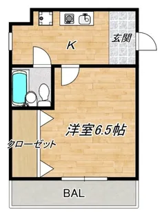 カーサ・イイノ【2階】の間取り