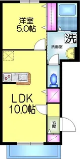 La Casa Felice カーサフェリーチェ【2階】の間取り