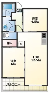 アメニティコウヤマ第3ガーデン【3階】の間取り