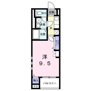 カーサ コロレ【1階】の間取り