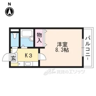 More草津【4階】の間取り