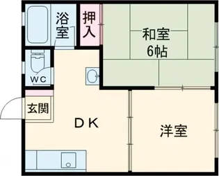 チェリーハイツ【2階】の間取り