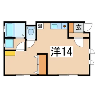 リュクス【1階】の間取り