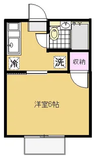 タナカハイム【1階】の間取り