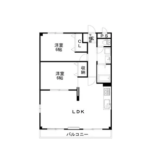 タウンアローズ30の間取り