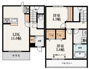 Bell Maisonの間取り