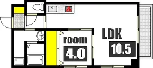 S・K舟入【2階】の間取り