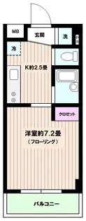 ハイホーム桐山【4階】の間取り