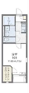 レオネクスト相棒【1階】の間取り
