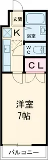 Tコーポ【1階】の間取り