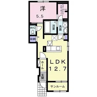 アナベル【1階】の間取り