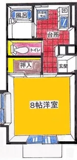 ルミエール【1階】の間取り