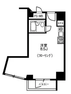 ソフトタウン赤坂【3階】の間取り