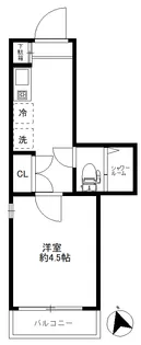 小金井Mビル【2階】の間取り