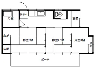 群馬県前橋市青柳町【一戸建】の間取り
