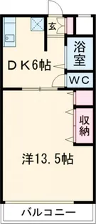 ニュー双葉マンション1号棟【3階】の間取り