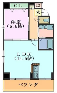 サン・東山公園ウエスト【10階】の間取り