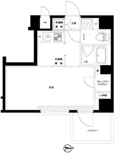 ルーブル品川南大井弐番館【12階】の間取り