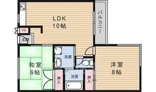 クリスタル1【1階】の間取り