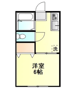 コーポA【1階】の間取り