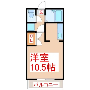 ヴィクトワール壱番館【2階】の間取り