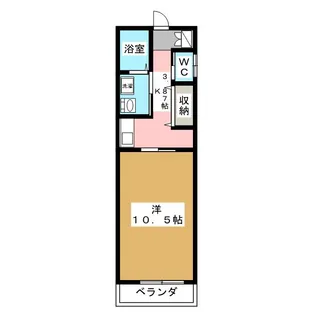 エル・パラレオ錦野【2階】の間取り