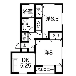 水沢ステーションアベニューF棟【1階】の間取り