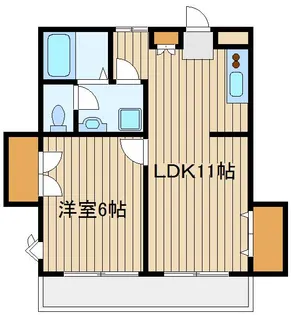コーポサニー【2階】の間取り